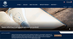 Desktop Screenshot of biblioteka.wsb-nlu.edu.pl